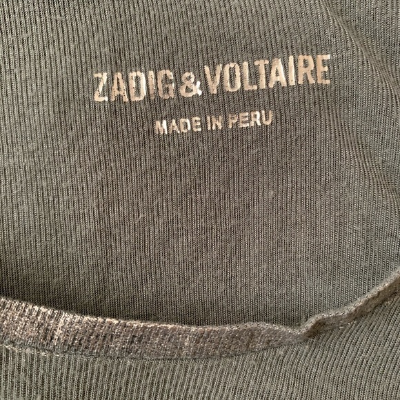 Zadig & Voltaire Willy Foil T-Shirt - Picture 10 of 12